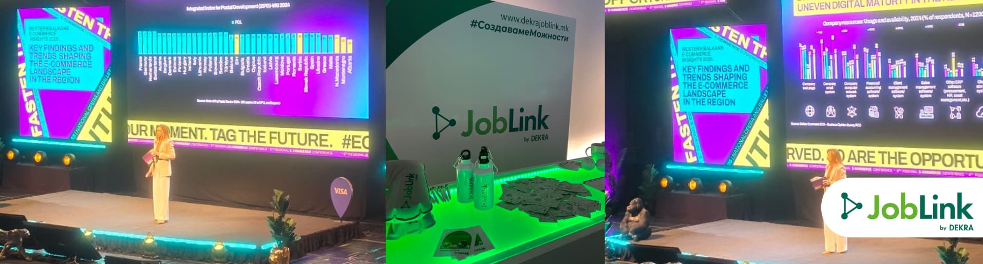 JobLink by DEKRA се приклучи на Регионалната конференција за е-трговија